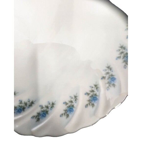 Oval Serving Platter Rosedale by LENOX 13.5 x 10 Mint Condition, Fine China Blue - Picture 4 of 7